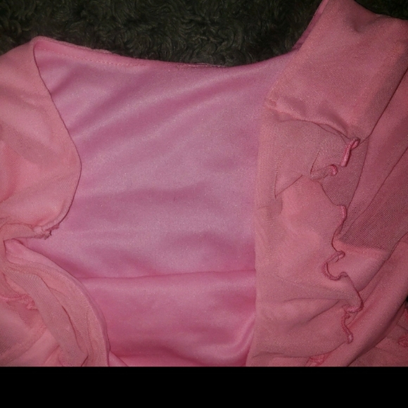 Pink Ruffle Blouse - Picture 6 of 8